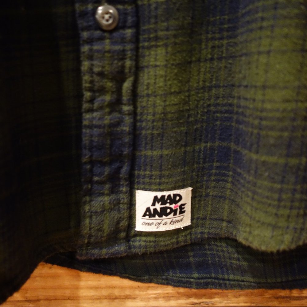 San Jose Sharks One-of-a-Kind Custom Sonoma Flannel (Unisex - Men's M) - Picture 4 of 6